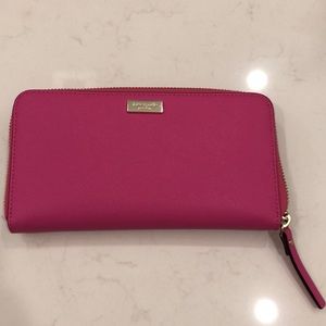 Pink Kate Spade Wallet